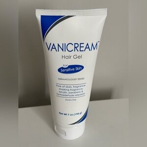 Vanicream hair gel for sensitive skin